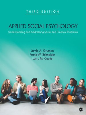 cover image of Applied Social Psychology